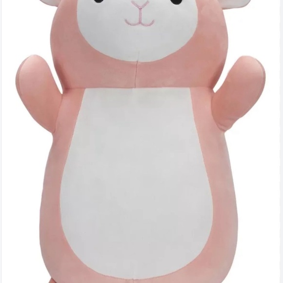 Squishmallow Hugmees Elsa Pink Lamb 18" Plush Stuffed Animal Collectible Toy - Picture 2 of 6